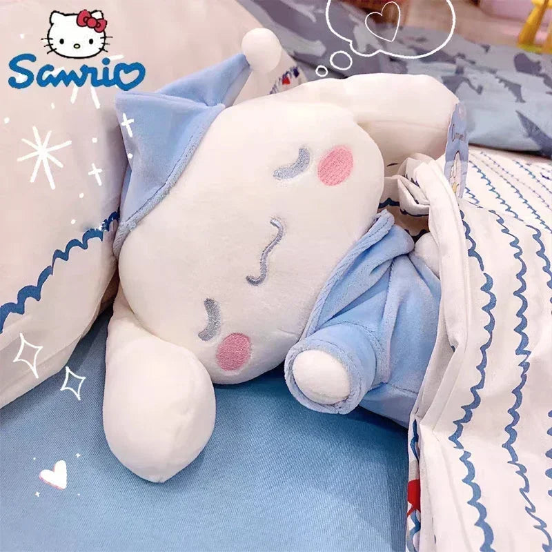 Sanrio Plush Cinnamoroll Doll Melody Kuromi Doll Plushie Toy Kawaii Anime Sweet Lovely Cartoon Cute Soft Birthday Gift For Girls My Store