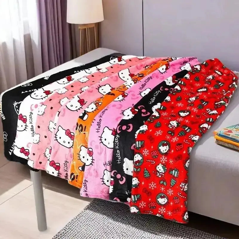 2026 New Hello Kitty Pajamas Pants Anime Women's Pajama Pants Cartoon Couple Home Sleepwear Trousers Leisure Home Clothing My Store