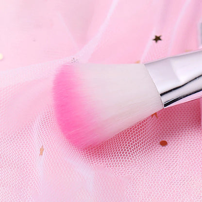 Hello Kitty 7Pcs Makeup Brush Set Kawaii Y2K Multifunctional Cosmetics Tool With Storage Case Cute Gift For Women Girls My Store