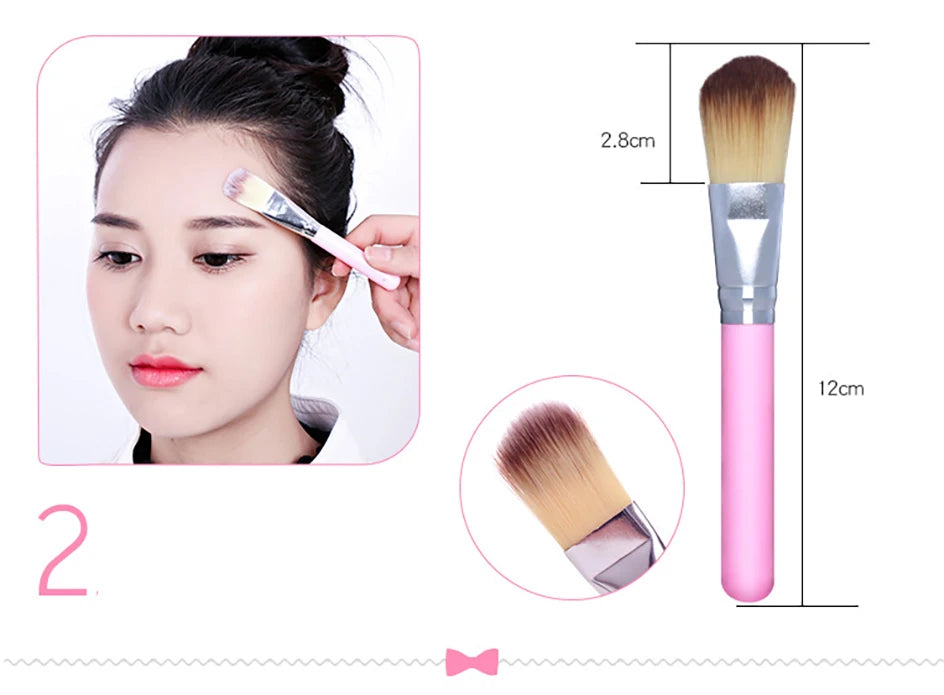 Hello Kitty 7Pcs Makeup Brush Set Kawaii Y2K Multifunctional Cosmetics Tool With Storage Case Cute Gift For Women Girls My Store