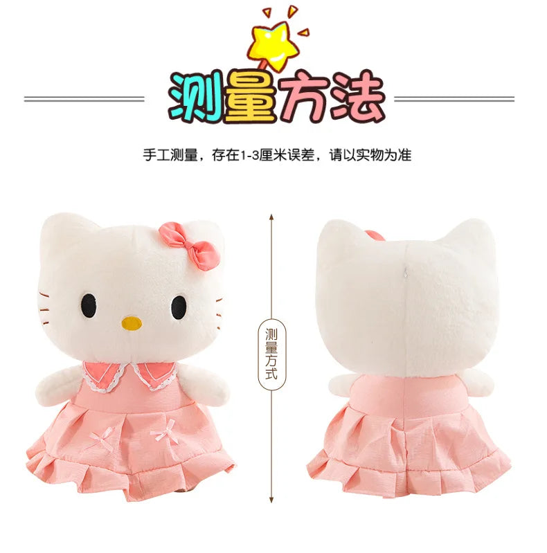 40/50cm Sanrio Hello Kitty Anime Hello Kitty Stuffed Toys Plushier Soft Pillow Birthday Gifts Kawaii Hello Kitty Plush Dolls My Store