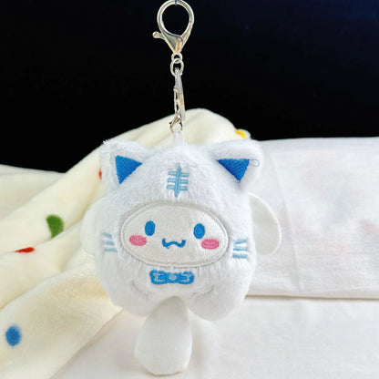 HOT Sanrio Cute Plush Stuffed Toy Keychain Anime Peripheral Kuromi Backpack Hanging Chain Holiday Gifts For Boys And Girls My Store
