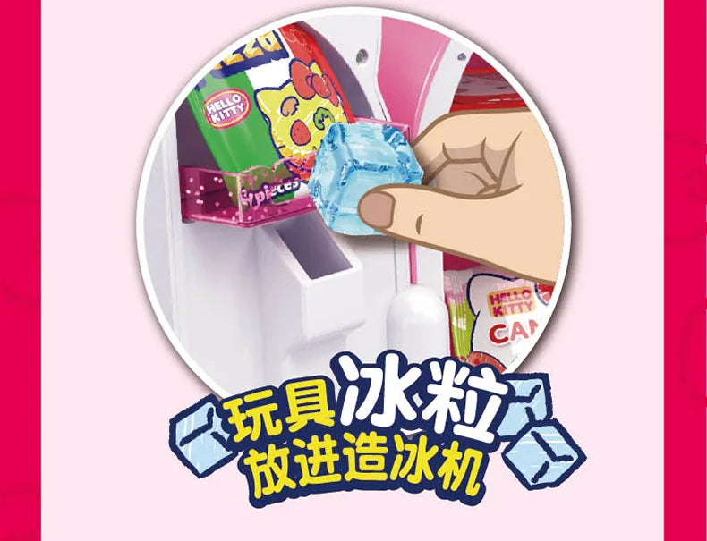 Sanrio Hello Kitty Small Appliances Refrigerator Oven Rice Cooker Girl Simulation Play House Toy Set Kawaii Child Birthday Gift My Store
