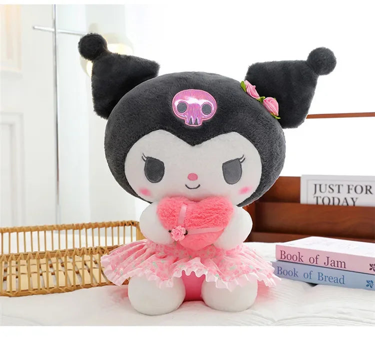 60cm Sanrio Kuromi Melody Hello Kitty Plush Toy Kawaii Cartoon Big Size KT Cat Plush Doll Soft Stuffed Pillow Kids Birthday Gift My Store