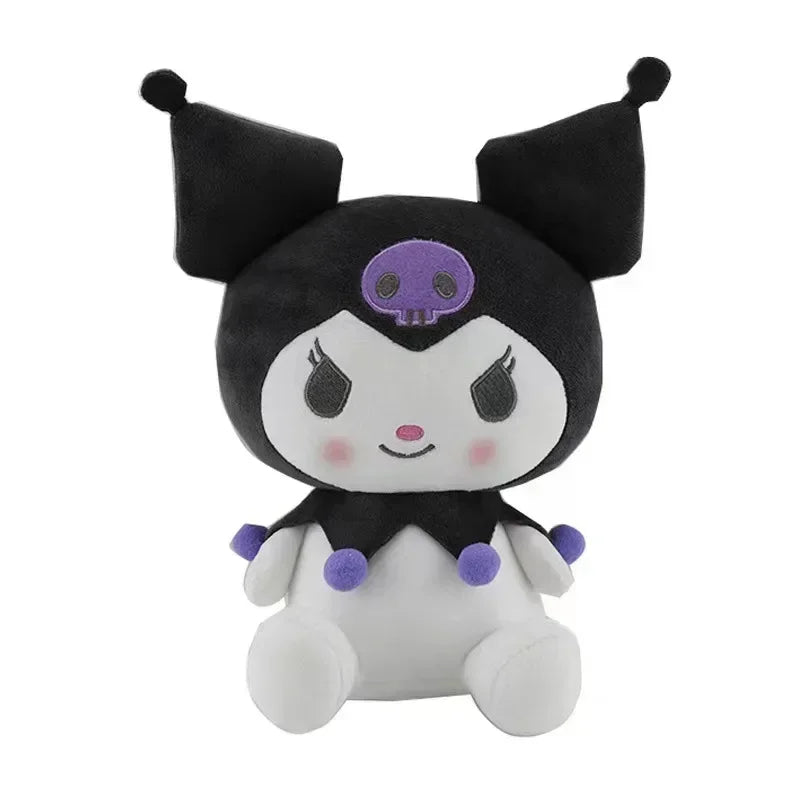 Sanrio Plush Cute hello kitty Cinnamoroll Kuromi My Melody Plush Toys Doll Pillow Anime Cartoon Kids Gifts Room Decoration Dolls My Store