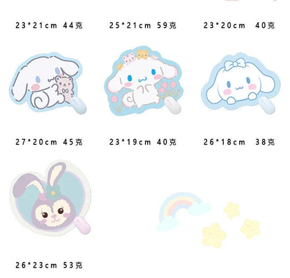 Sanrio Mouse Pad Kawaii Cinnamoroll Non Slip Table Pad Kuromi Melody Y2k Black Pink Coffee Pad Soft Mouse Pad Girl Toy Gift My Store