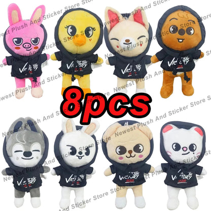 23-50cm Skzoo Plush Toy Wolfchan Kawaii Cartoon Stuffed Animal Plushie Doll Large Size Stray kids Plush Sleeping Pillow Gift My Store