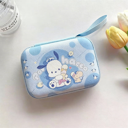 Cartoon Sanrio Data Cable Headphone portable hard drive Storage Bag Charger Protective Case coin purse Travel essentials gifts My Store