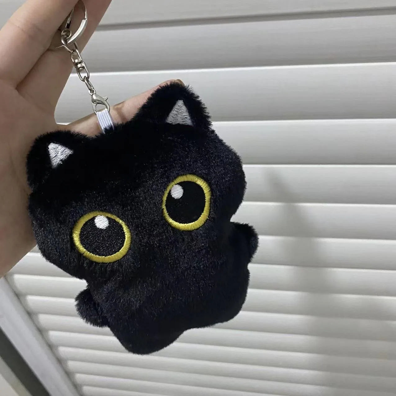 New Cute Black Cat plush toy Doll Small Pendant Cuddly Pillow Cushion Ins Black Cat Plush Toy Doll for Boy Girl Birthday Gifts My Store