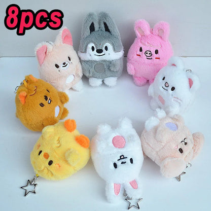 23-50cm Skzoo Plush Toy Wolfchan Kawaii Cartoon Stuffed Animal Plushie Doll Large Size Stray kids Plush Sleeping Pillow Gift My Store