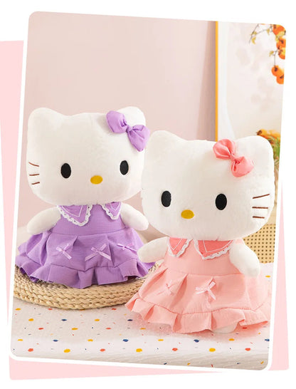 40/50cm Sanrio Hello Kitty Anime Hello Kitty Stuffed Toys Plushier Soft Pillow Birthday Gifts Kawaii Hello Kitty Plush Dolls My Store