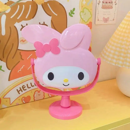 Hello Kitty My melody Fashion Dressing Table Bedroom Mirror Desktop Cosmetic Mirror Home Creative Dormitory Gift Wholesale My Store