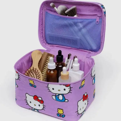 New Sanrio Hello Kitty Storage Bag Kawaii Large Capacity Skincare and Beauty Bag Ins Korean Cartoon Anime Friends Gift My Store