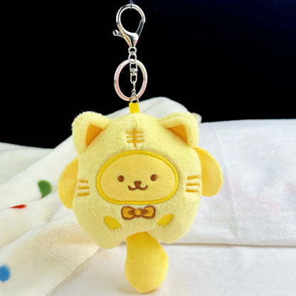 HOT Sanrio Cute Plush Stuffed Toy Keychain Anime Peripheral Kuromi Backpack Hanging Chain Holiday Gifts For Boys And Girls My Store