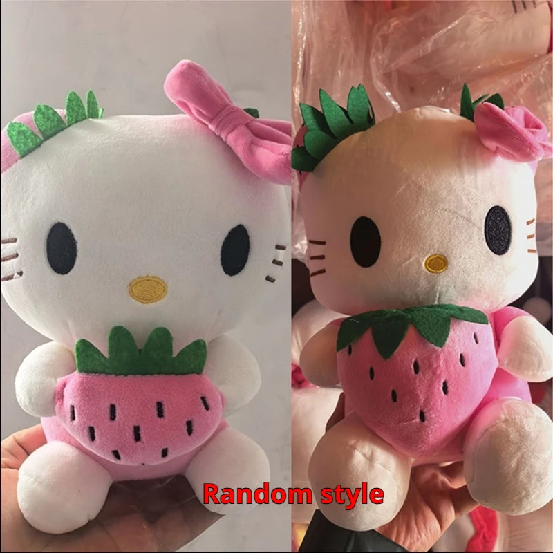 20-45cm Kawaii Hello Kitty Plush Toys Anime Kawaii Pillow Doll Stuffed Animal Children Plushies Decoration girls Birthday Gift My Store