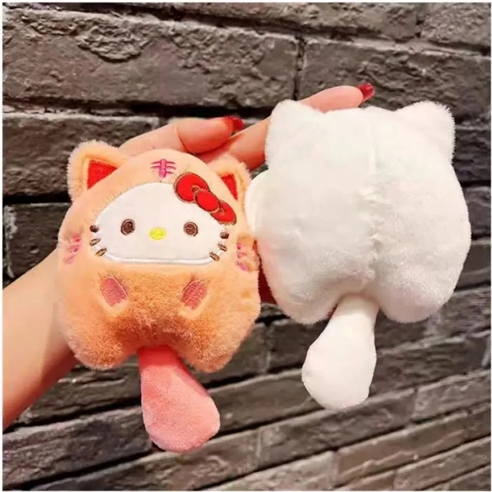 HOT Sanrio Cute Plush Stuffed Toy Keychain Anime Peripheral Kuromi Backpack Hanging Chain Holiday Gifts For Boys And Girls My Store
