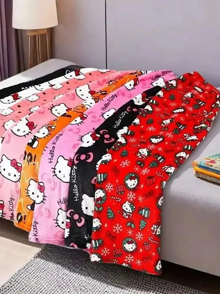 2026 New Hello Kitty Pajamas Pants Anime Women's Pajama Pants Cartoon Couple Home Sleepwear Trousers Leisure Home Clothing My Store