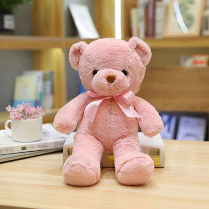 30cm 16 Styles Bear Plush Toy Soft Stuffed Animal Doll Small Pink Gray White Teddy Bear Doll Lovely Birthday Gifts For Girl Boy My Store