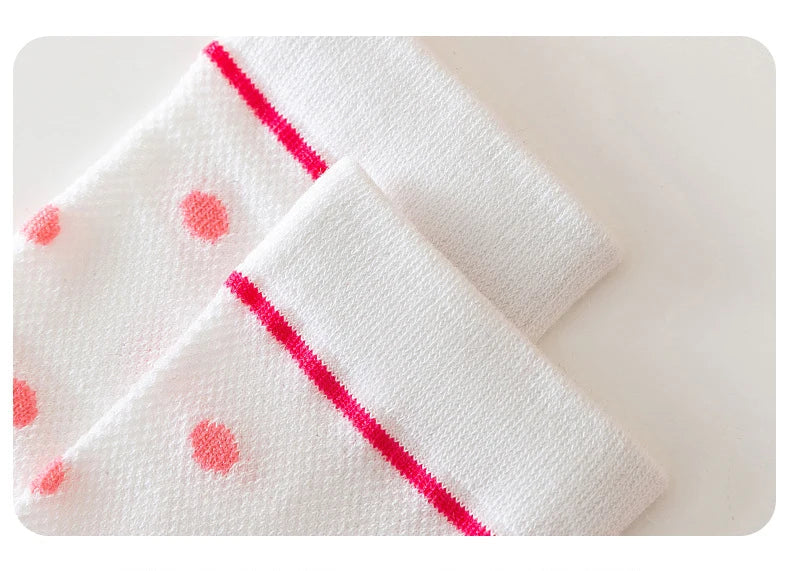 3 Pairs Spring and Summer Cartoon Anime Hello Kitty Pattern Girls Over knee Socks Cotton Comfortable and Soft Casual Girls Socks My Store