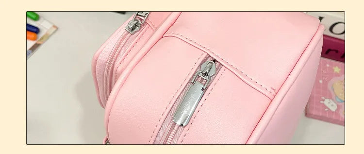 New Niche Design Women's Bow Harajuku Cute Ita Bag JK Uniform Ulzzang Shoulder Bag for Girls Y2K Cartoon Handle Bag My Store