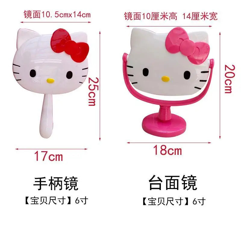 Hello Kitty My melody Fashion Dressing Table Bedroom Mirror Desktop Cosmetic Mirror Home Creative Dormitory Gift Wholesale My Store