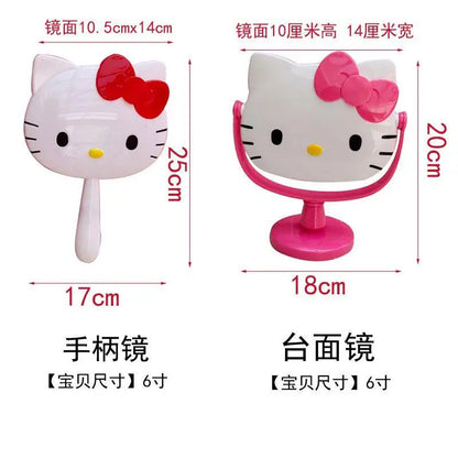 Hello Kitty My melody Fashion Dressing Table Bedroom Mirror Desktop Cosmetic Mirror Home Creative Dormitory Gift Wholesale My Store