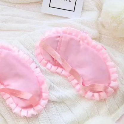 Kawaii Hello Kitty Cute Cartoon Girl Sleeping Plush Eye Mask Shade Office Sleep Student Napping Female Accessories Wholesale My Store