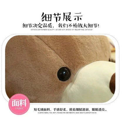 Teddy Bear 80/100cm Size Plush Toy Big Giant Pink Soft Stuffed Animals Pillow Dolls Grilfriend Girl Wife Birthday Valentines Day My Store