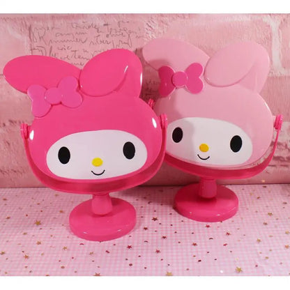 Hello Kitty My melody Fashion Dressing Table Bedroom Mirror Desktop Cosmetic Mirror Home Creative Dormitory Gift Wholesale My Store