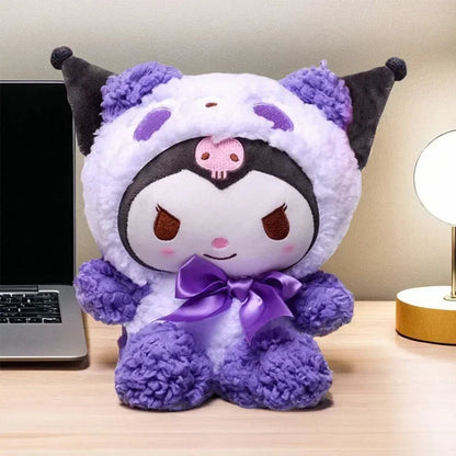 Sanrio 25cm Hello kitty Kuromi Mymelody Cinnamorol Kawaii Anime Plush Toys  Soft Stuffed Doll Plushie Pillow Xmas Gift Decor!!! My Store