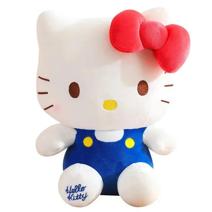 Sanrio Plush Cute hello kitty Cinnamoroll Kuromi My Melody Plush Toys Doll Pillow Anime Cartoon Kids Gifts Room Decoration Dolls My Store