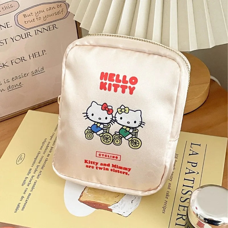 Kawaii Hello Kitty Handbag Cute Cartoon Wallet Student Stationery Girl Toilet Waterproof Storage Bag Women Accessories Wholesale My Store