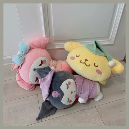 Sanrio Plush Cinnamoroll Doll Melody Kuromi Doll Plushie Toy Kawaii Anime Sweet Lovely Cartoon Cute Soft Birthday Gift For Girls My Store