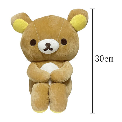 White Strawberry Rilakkuma Plush collection Teddy Bear Peluche Anime Bear Kuma Plushies Stuffed Doll Kawaii Room Decor Girl Gift My Store