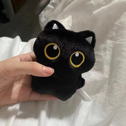 New Cute Black Cat plush toy Doll Small Pendant Cuddly Pillow Cushion Ins Black Cat Plush Toy Doll for Boy Girl Birthday Gifts My Store