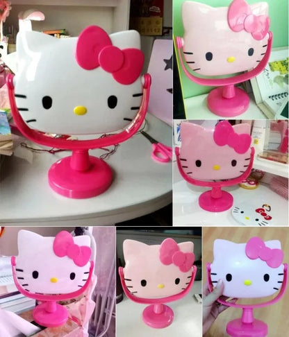 Hello Kitty My melody Fashion Dressing Table Bedroom Mirror Desktop Cosmetic Mirror Home Creative Dormitory Gift Wholesale My Store
