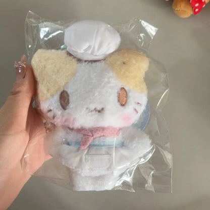 Sanrio Maid Chef Mashumaro Cute Soft Plush Filling Doll Backpack Hanging Ornaments Heart-Shaped Keychain Girl's Birthday Gift My Store
