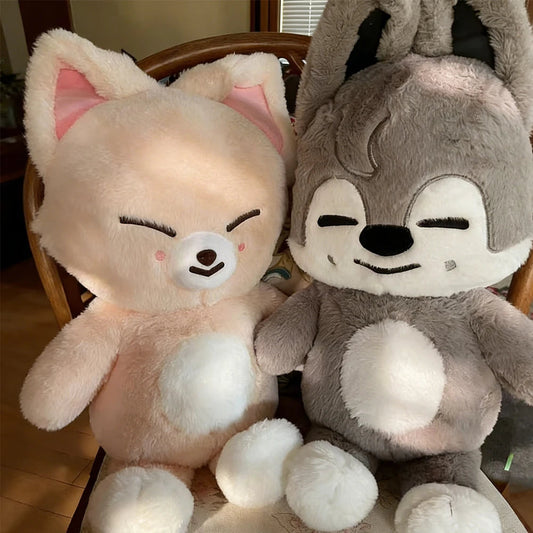 23-50cm Skzoo Plush Toy Wolfchan Kawaii Cartoon Stuffed Animal Plushie Doll Large Size Stray kids Plush Sleeping Pillow Gift My Store