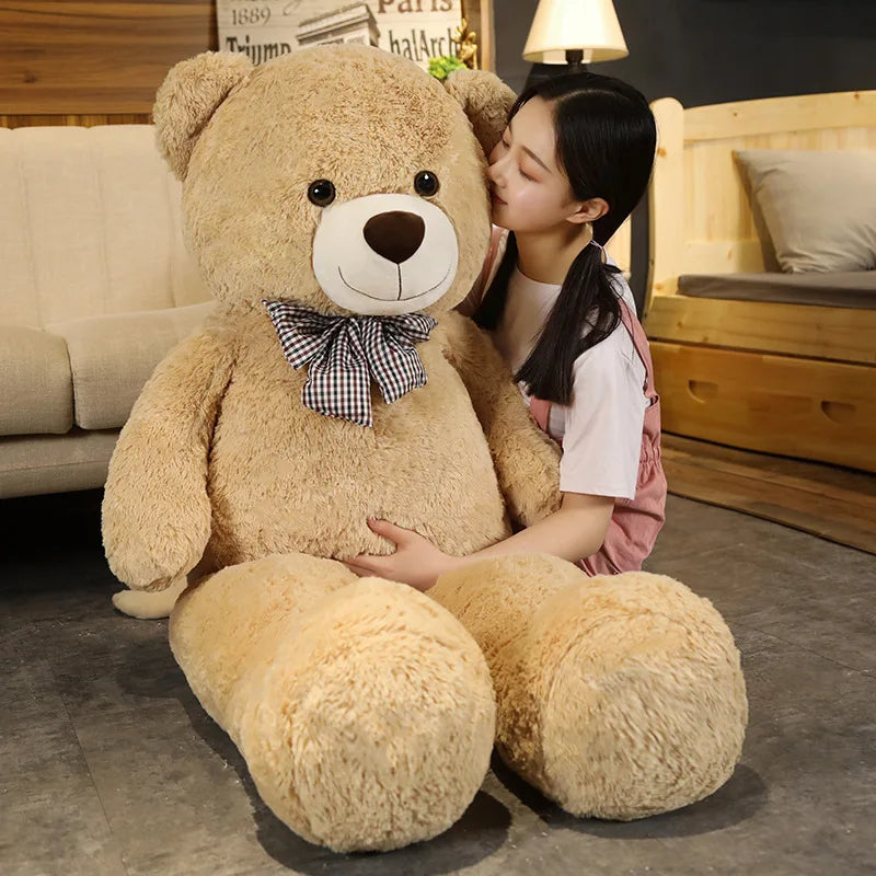 Giant Size American Teddy Bear Plush Toy Big Stuffed Animals Dolls Birthday Valentines Day Gift Soft Pillow for Grilfriend Girl My Store
