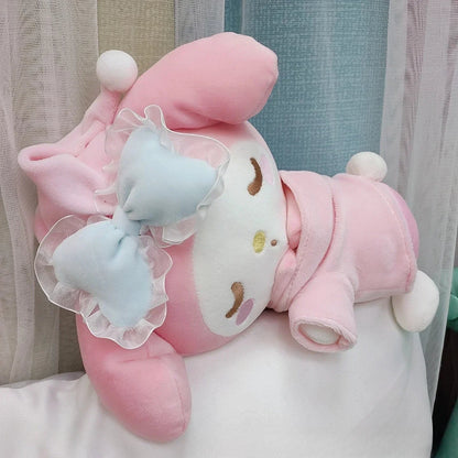 Sanrio Plush Cinnamoroll Doll Melody Kuromi Doll Plushie Toy Kawaii Anime Sweet Lovely Cartoon Cute Soft Birthday Gift For Girls My Store