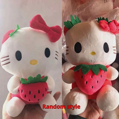 20-45cm Kawaii Hello Kitty Plush Toys Anime Kawaii Pillow Doll Stuffed Animal Children Plushies Decoration girls Birthday Gift My Store