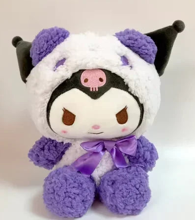 Sanrio 25cm Hello kitty Kuromi Mymelody Cinnamorol Kawaii Anime Plush Toys  Soft Stuffed Doll Plushie Pillow Xmas Gift Decor!!! My Store