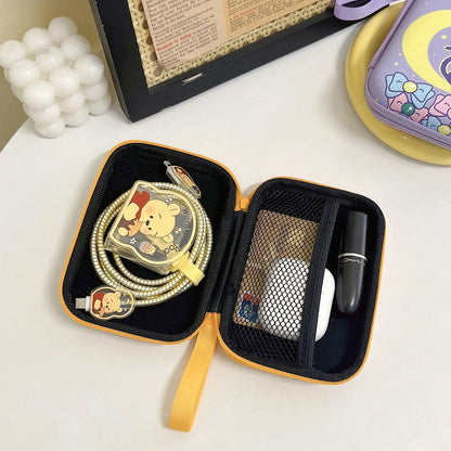 Cartoon Sanrio Data Cable Headphone portable hard drive Storage Bag Charger Protective Case coin purse Travel essentials gifts My Store