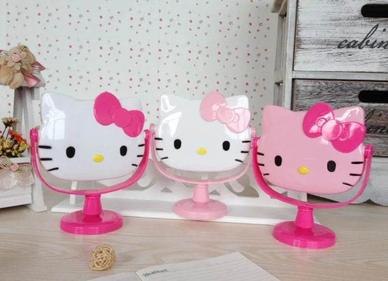 Hello Kitty My melody Fashion Dressing Table Bedroom Mirror Desktop Cosmetic Mirror Home Creative Dormitory Gift Wholesale My Store