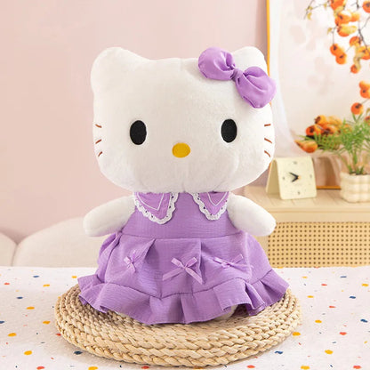 40/50cm Sanrio Hello Kitty Anime Hello Kitty Stuffed Toys Plushier Soft Pillow Birthday Gifts Kawaii Hello Kitty Plush Dolls My Store
