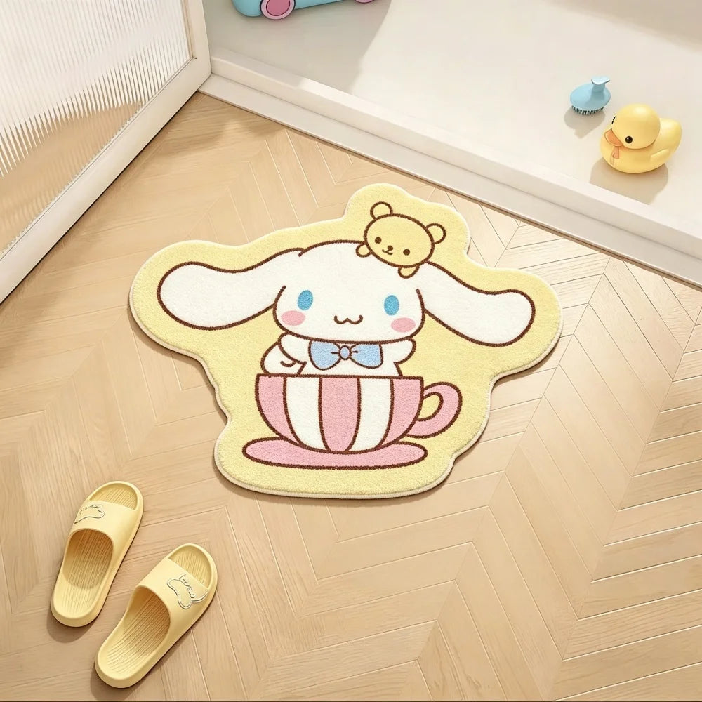 Hello Kitty Non-Slip Bathroom Mat, Absorbent Quick Dry Rug for Toilet Entrance Shower Room, Home Decor Gift for Girl My Store