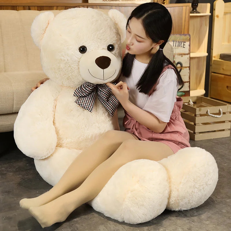 Giant Size American Teddy Bear Plush Toy Big Stuffed Animals Dolls Birthday Valentines Day Gift Soft Pillow for Grilfriend Girl My Store