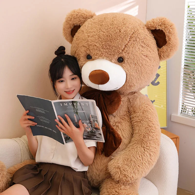 Giant Size American Teddy Bear Plush Toy Big Stuffed Animals Dolls Birthday Valentines Day Gift Soft Pillow for Grilfriend Girl My Store