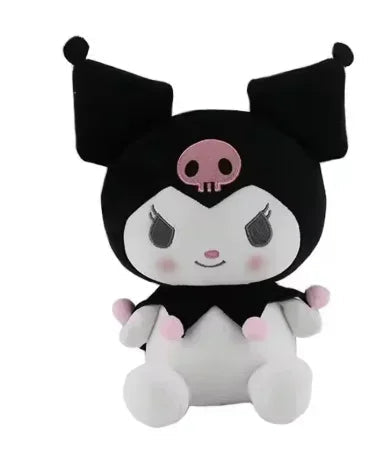 Sanrio 25cm Hello kitty Kuromi Mymelody Cinnamorol Kawaii Anime Plush Toys  Soft Stuffed Doll Plushie Pillow Xmas Gift Decor!!! My Store