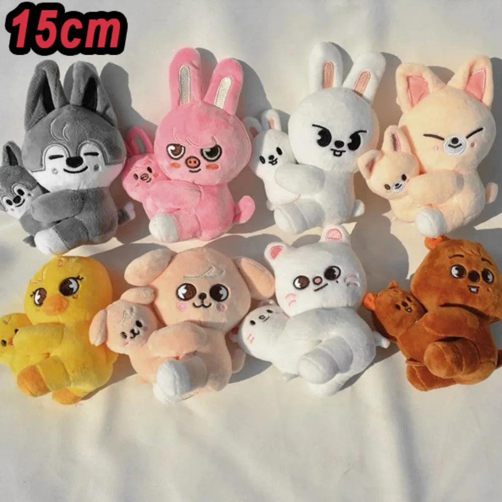 23-50cm Skzoo Plush Toy Wolfchan Kawaii Cartoon Stuffed Animal Plushie Doll Large Size Stray kids Plush Sleeping Pillow Gift My Store